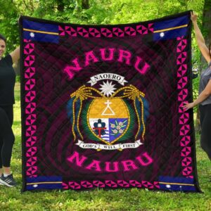 Nauru Polynesian Quilt Pink Love Style J11 Quilt  Quilt